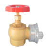 Brass angle valve for firefighting, MIHA brand