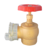 Brass angle valve for firefighting, MIHA brand